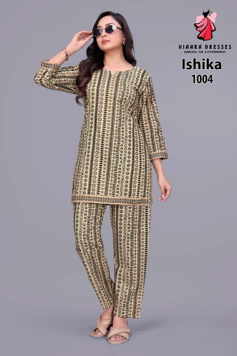 Hiaara ishika vol-1 coord set best womens wholesale clothing  - wholesale export